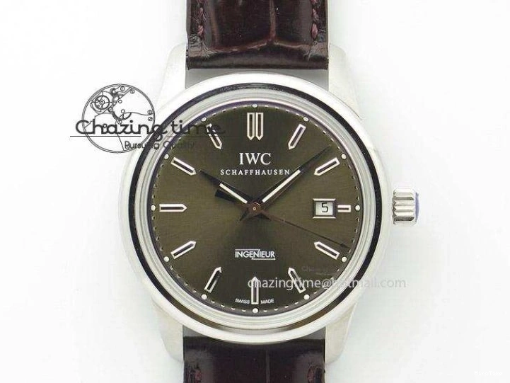 MIROTIME 0514 GoodFit Big Pilot Real PR IW500912 ZF Best Edition Black Dial On Black Leather Strap A 7287